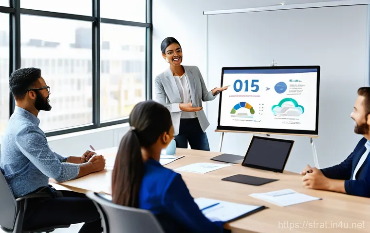 전략경영 중견기업 사례 분석 - **Image Prompt for New Business Discovery:**
    A dynamic, transformative scene depicting the evolu...