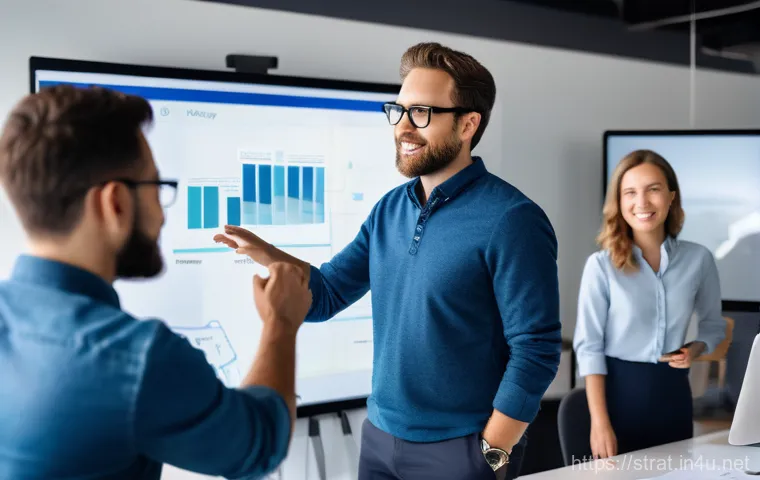 전략경영 직무 설계와 변화 - **Prompt**: A dynamic, open-plan modern workspace bustling with diverse professionals actively engag... 전략경영 직무 설계와 변화 - **Prompt**: A dynamic, open-plan modern workspace bustling with diverse professionals actively engag...